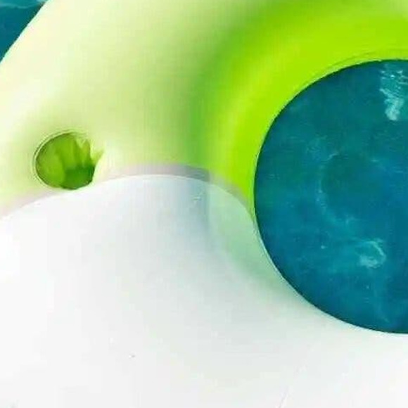 BigMouth Squishmallows Wanda the Watermelon & Tristan the Triceratops Pool Float - Picture 11 of 14